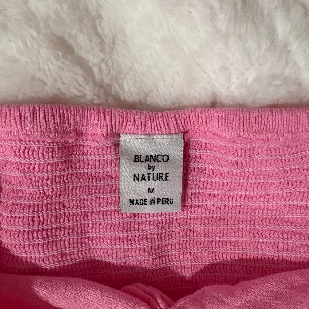 Pink Ruffled Tube Top - Picture 3 of 3